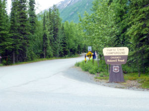 Alaska, Cooper Landing - Quartz Creek USFS Camp Ground