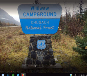 Alaska, Whittier - Williwaw USFS Campground