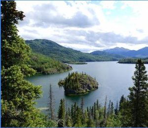 Alaska, Cooper Landing - Hidden Lake USFS Camp Ground