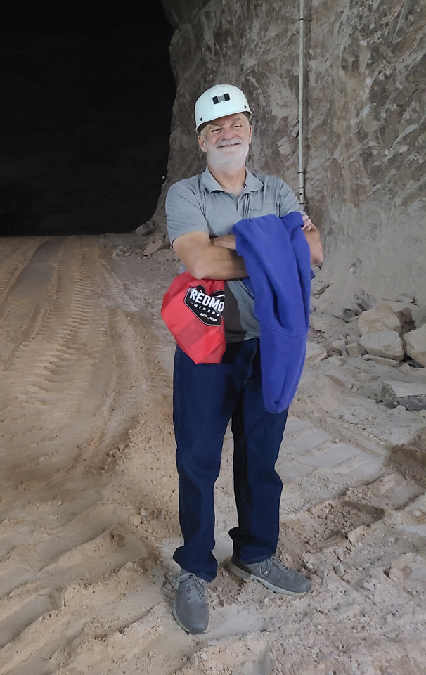 Mike in the Salt Mine
