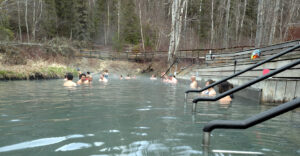 Canada,  British Columbia, Liard River -  Laird Hot Springs Provincial Park